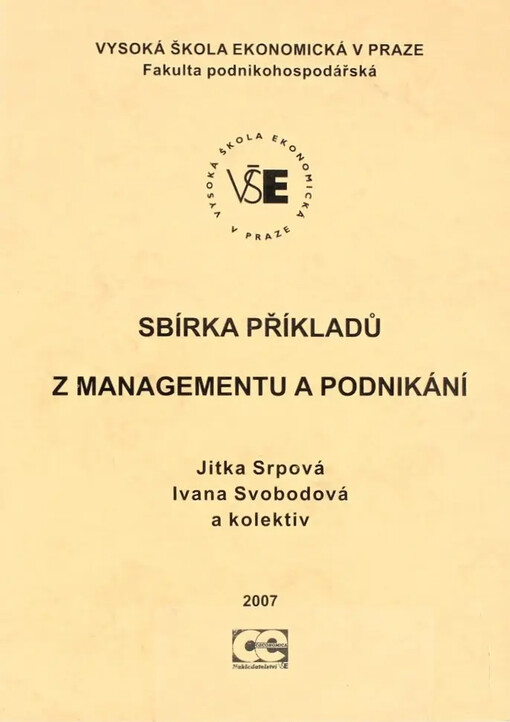 Sbírka příkladů z managementu a podnikání