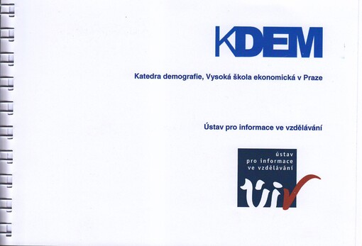 Prognóza lidského kapitálu obyvatelstva České republiky do roku 2050