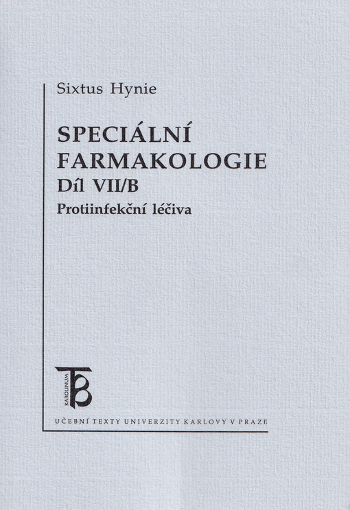 Speciální farmakologie