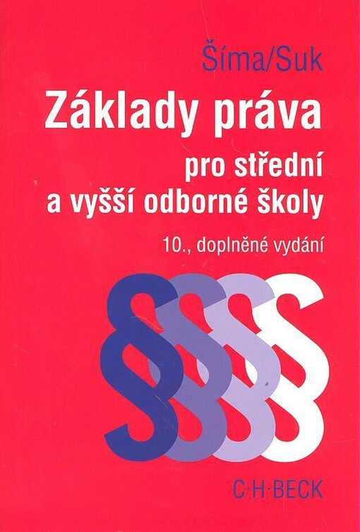 Základy práva pro střední a vyšší odborné školy