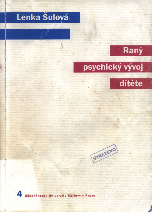 Raný psychický vývoj dítěte