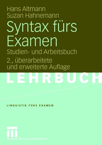Syntax fürs Examen. Studien- und Arbeitsbuch