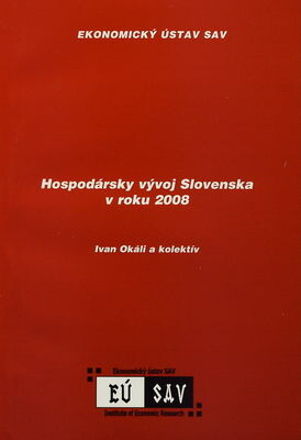 Hospodársky vývoj Slovenska v roku 2008