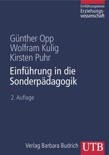 Einführung in die Sonderpädagogik