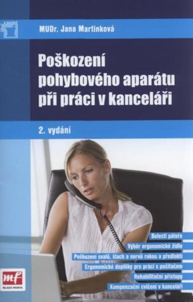 Poškození pohybového aparátu při práci v kanceláři