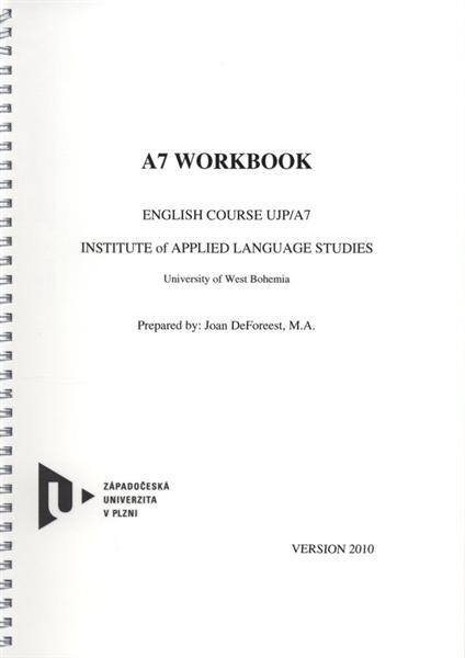 A7 workbook : English course UJP/A7