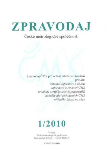 Zpravodaj České metrologické společnosti