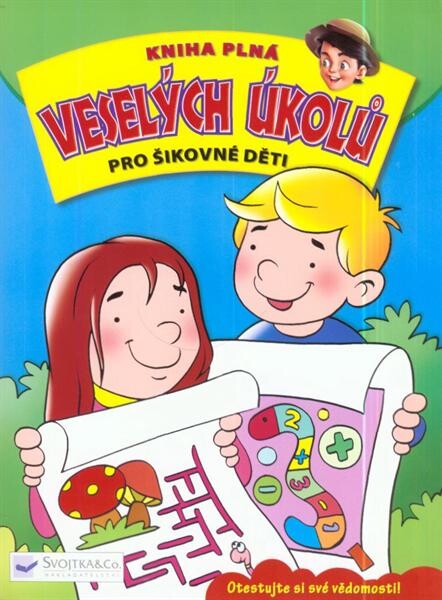 Kniha plná veselých úkolů pro šikovné děti