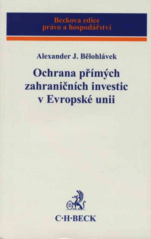 Ochrana přímých zahraničních investic v Evropské unii