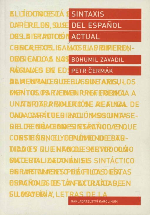 Sintaxis del español actual