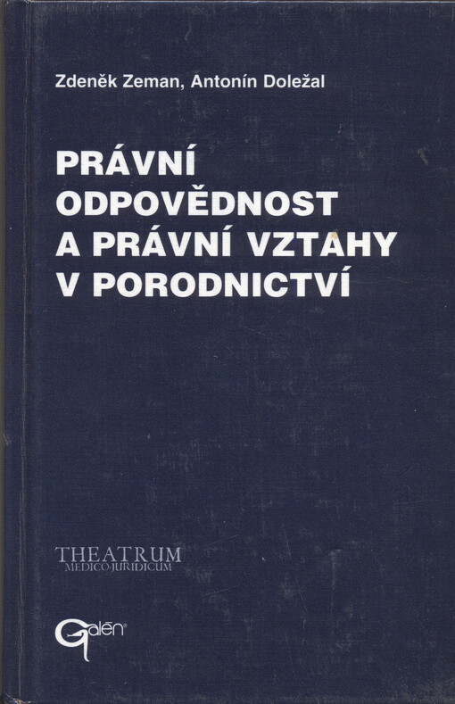 Právní odpovědnost a právní vztahy v porodnictví