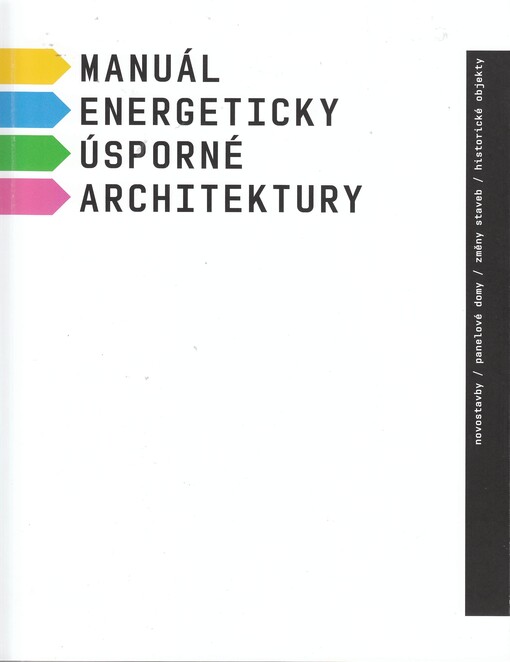 Manuál energeticky úsporné architektury : novostavby, panelové domy, změny staveb, historické objekty
