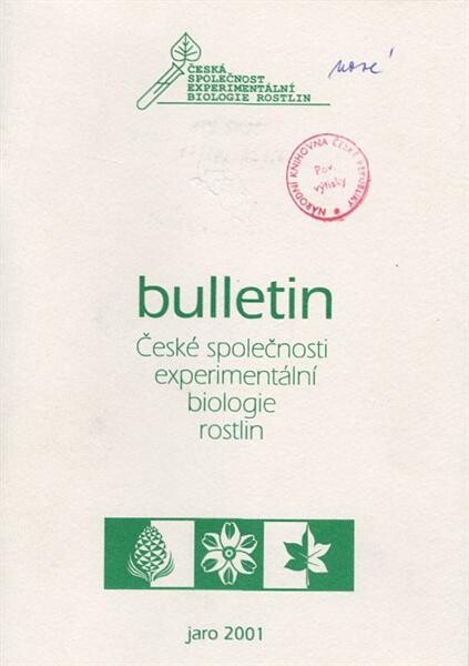 Bulletin České společnosti experimentální biologie rostlin