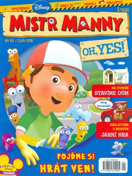 Mistr Manny : vystřihuj - hraj si - kresli - nalepuj