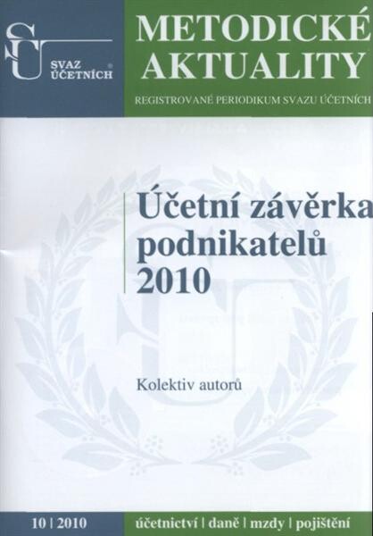 Účetní závěrka podnikatelů ...