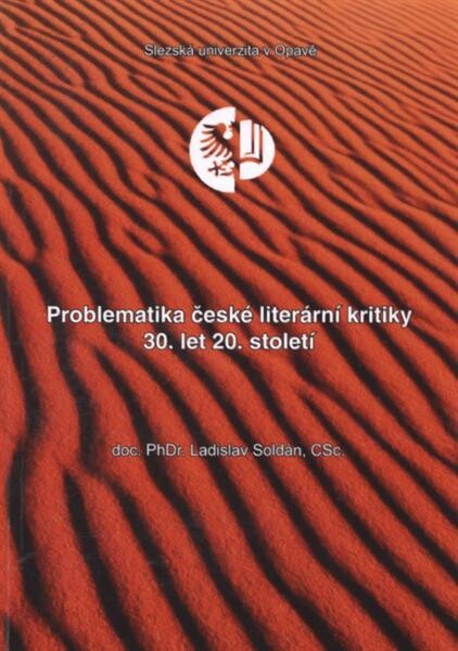 Problematika české literární kritiky 30. let 20. století