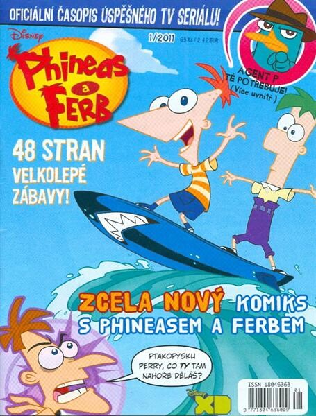 Phineas a Ferb : oficiální časopis úspěšného TV seriálu!