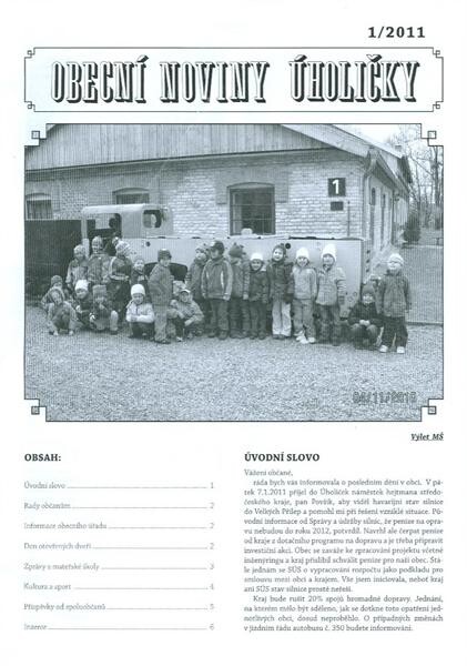 Obecní noviny Úholičky