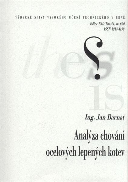 AnalŽza chování ocelovŽch lepenŽch kotev = 