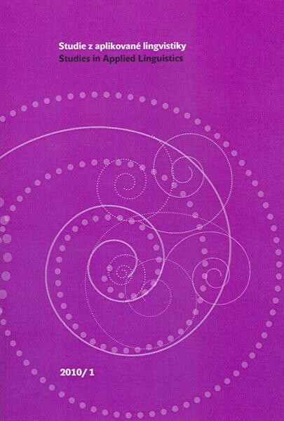 Studie z aplikované lingvistiky = Studies in applied linguistics
