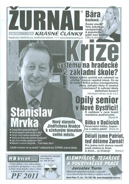 Žurnál krásné články 