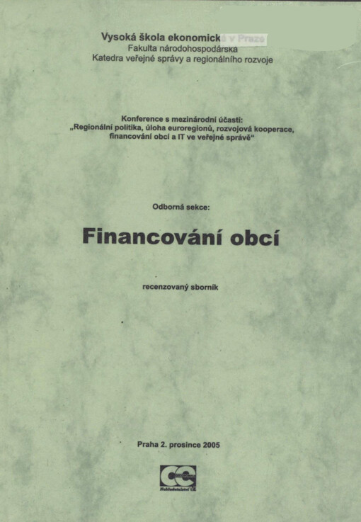 Konference s mezinárodní účastí: 