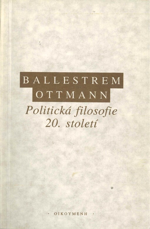 Politická filosofie 20. století