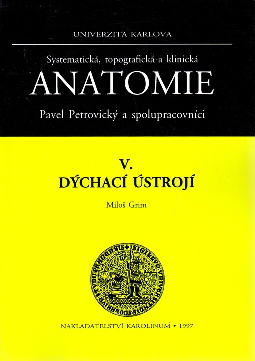 Systematická, topografická a klinická anatomie
