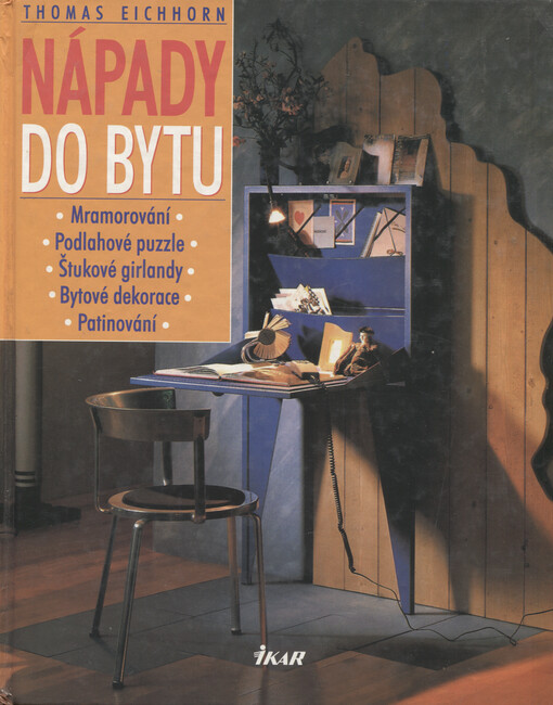 Nápady do bytu: mramorování, podlahové puzzle, štukové girlandy, bytové dekorace, patinování