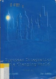 European integration in a changing world : paper series from the second annual junior scholars conference organized by the Jan Masaryk Center of International Studies at the University of Economics in Prague, May 11-14, 1998
