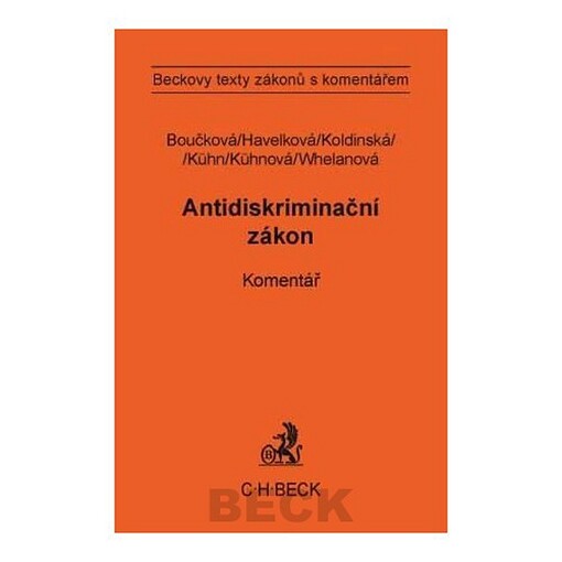 Antidiskriminační zákon : komentář