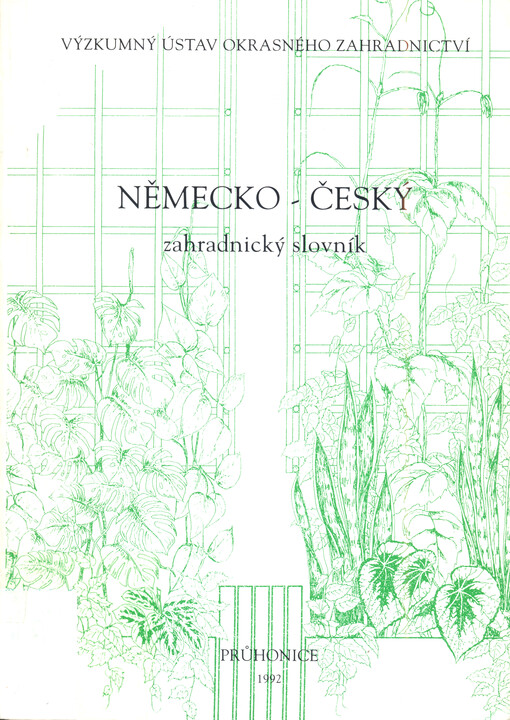 Německo-český zahradnický slovník