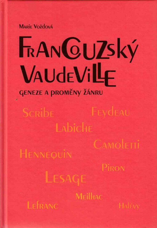 Francouzský vaudeville: geneze a proměny žánru