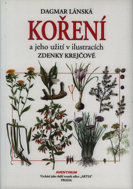 Koření a jeho užití v ilustracích Zdenky Krejčové