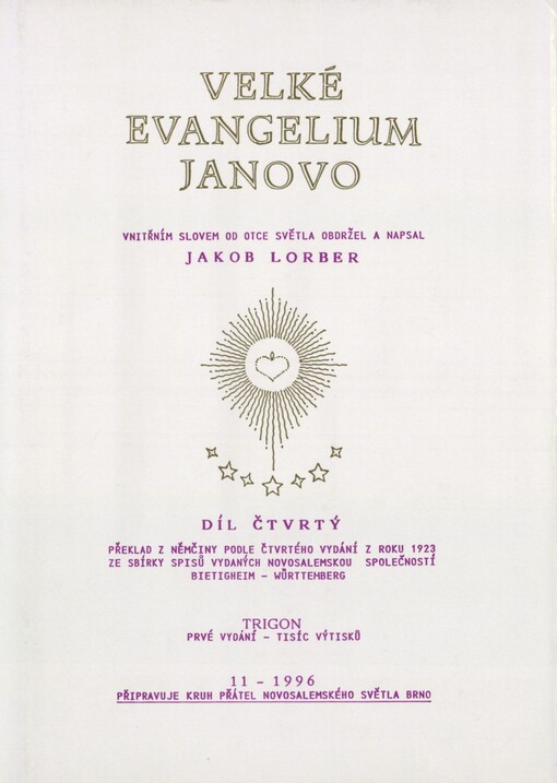 Velké evangelium Janovo, 4. díl