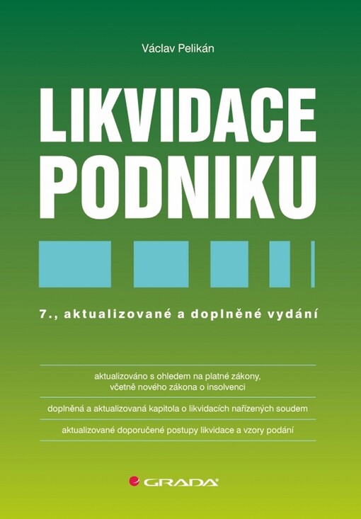 Likvidace podniku | Pelikán Václav - e-kniha