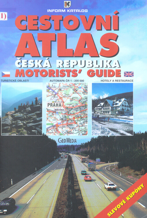 Cestovní atlas Česká republika = Motorists' guide to the Czech Republic