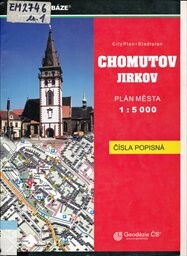 ChomutovJirkov : plán města 1:5 000 : čísla popisná
