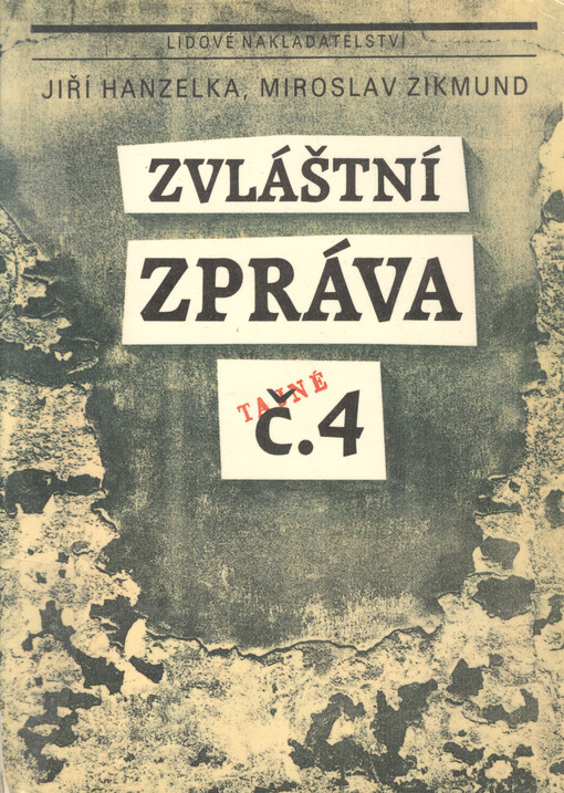 Zvláštní zpráva č. 4