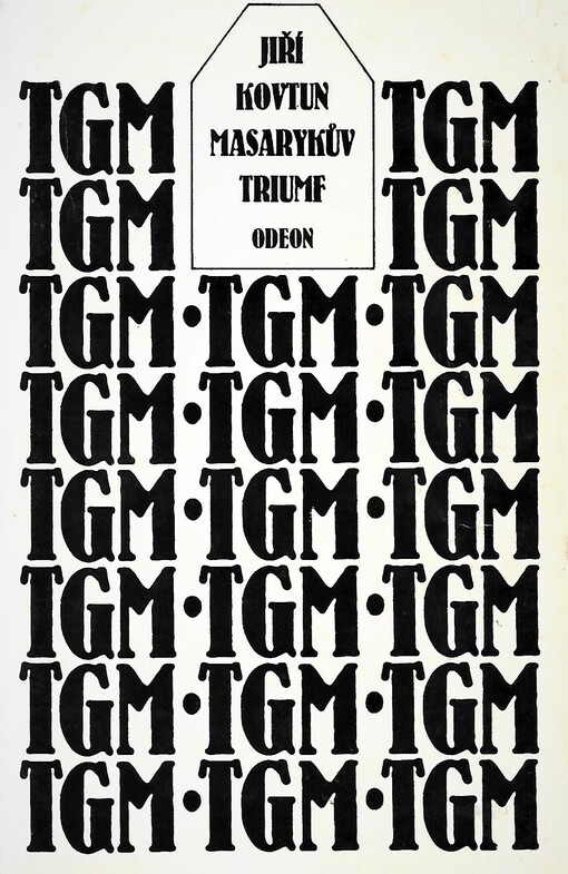 Masarykův triumf: příběh konce velké války