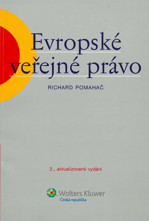 Evropské veřejné právo, 2., aktualiz. vyd.