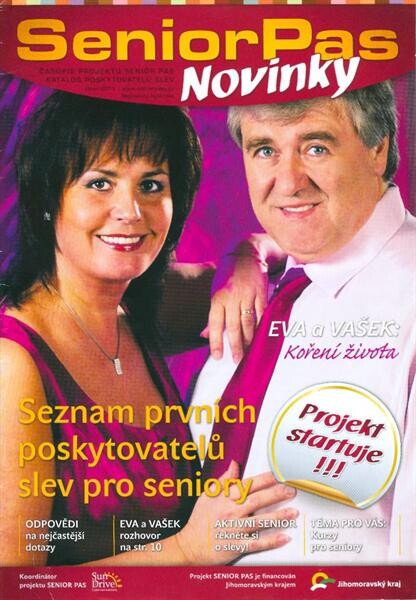 Senior pas novinky : časopis projektu Senior pas : katalog poskytovatelů slev