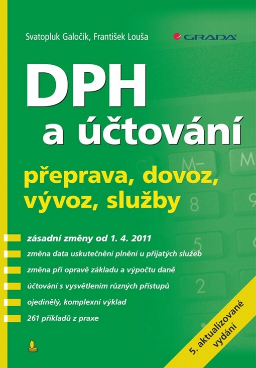 DPH a účtování : přeprava, dovoz, vývoz, služby