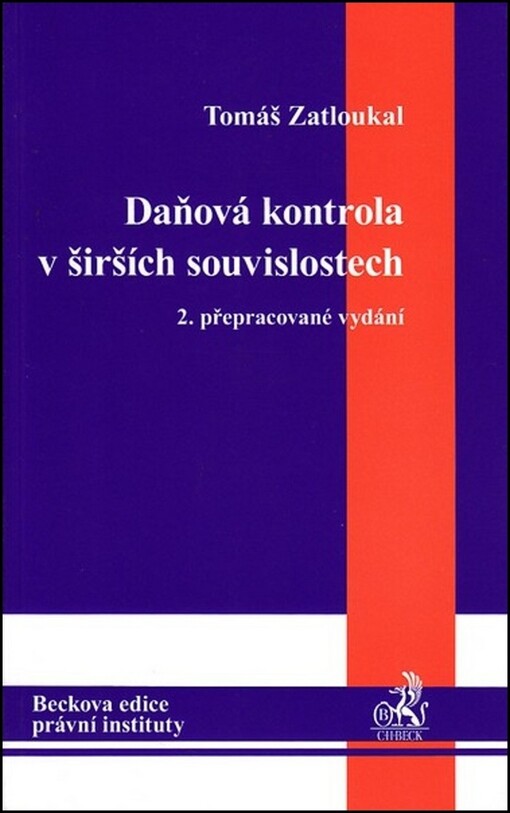 Daňová kontrola v širších souvislostech