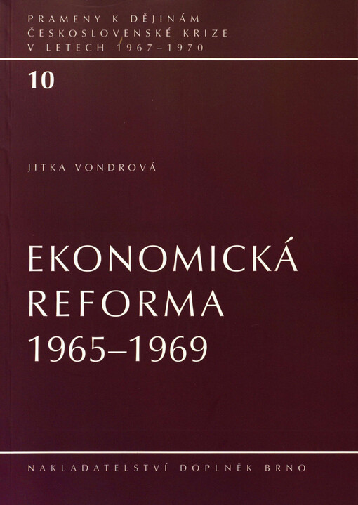Ekonomická reforma 1965-1969
