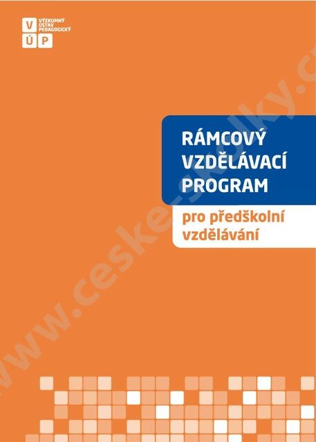 Rámcový vzdělávací program pro předškolní vzdělávání