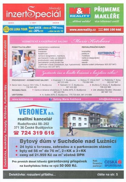 JihoÄŤeskĂ˝ inzertSpeciĂˇl