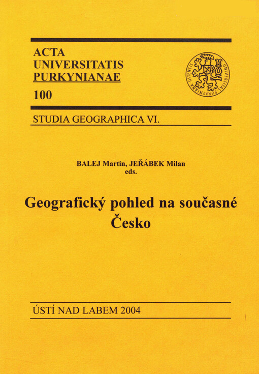 Geografický pohled na současné Česko