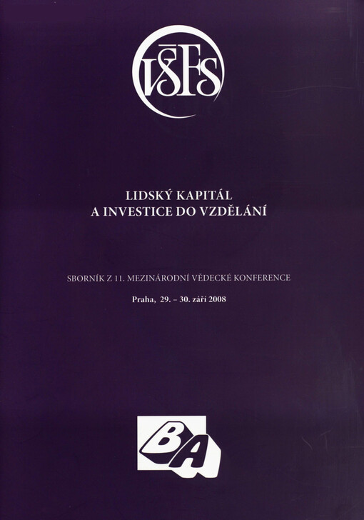 Lidský kapitál a investice do vzdělání