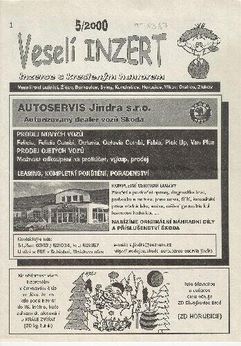 Veselí inzert : inzerce s kresleným humorem